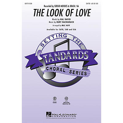 Hal Leonard The Look of Love SATB by Sergio Mendes & Brasil '66 arranged by Mac Huff