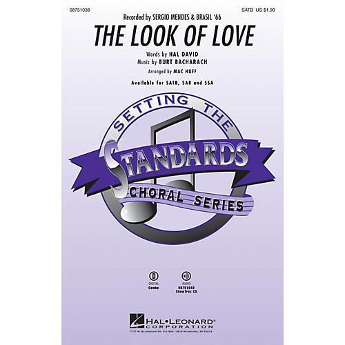 Hal Leonard The Look of Love SSA by Sergio Mendes & Brasil '66 Arranged by Mac Huff