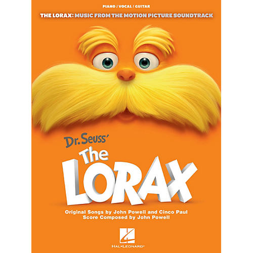 Hal Leonard The Lorax - Music From The Motion Picture for Piano/Vocal/Guitar