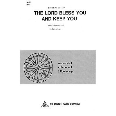 Boston Music The Lord Bless You and Keep You SATB Composed by Peter Lutkin