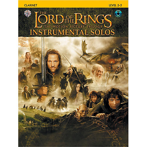 The Lord of the Rings Instrumental Solos Clarinet (Book & CD)