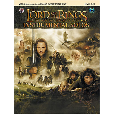 Alfred The Lord of the Rings Instrumental Solos for Strings Viola Book (with Piano Acc.) & CD