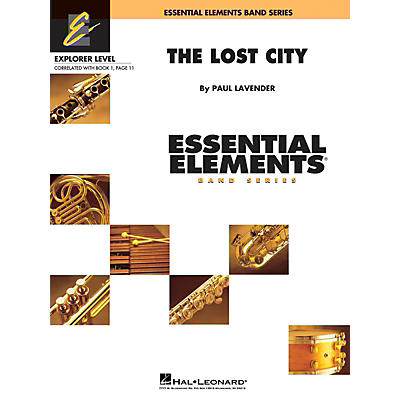 Hal Leonard The Lost City (Includes Full Performance CD) Concert Band Level 0.5 Composed by Paul Lavender