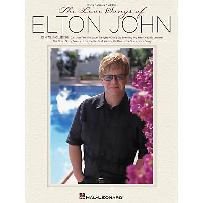 Hal Leonard The Love Songs Of Elton John For Piano/Vocal/Guitar