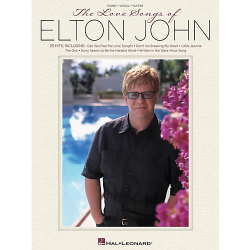 Hal Leonard The Love Songs Of Elton John For Piano/Vocal/Guitar