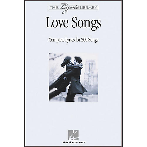 The Lyric Library: Love Songs Book