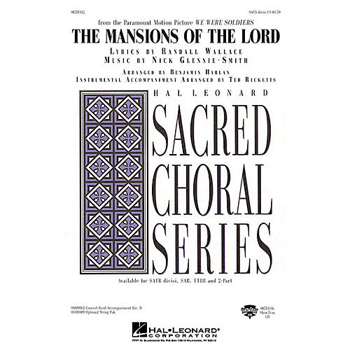 Hal Leonard The Mansions of the Lord (from We Were Soldiers) ShowTrax CD Arranged by Benjamin Harlan