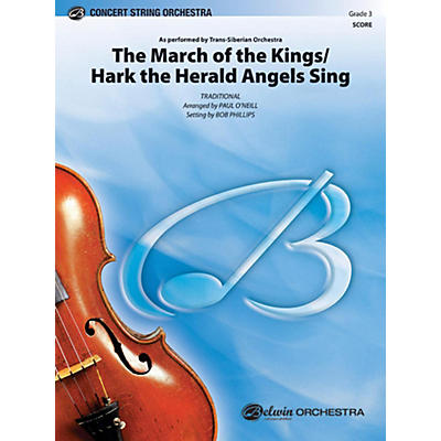 Alfred The March of the Kings / Hark the Herald Angels Sing String Orchestra Grade 3