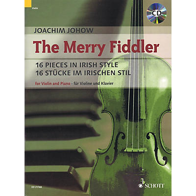 Schott The Merry Fiddler (16 Pieces in Irish Style) String Series Softcover with CD