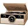 Victrola The Metropolitan Wood Bluetooth Mid Century Record Player With 3-speed Turntable and Radio