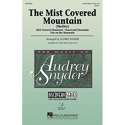 Hal Leonard The Mist Covered Mountain (Medley) 3-Part Mixed arranged by Audrey Snyder