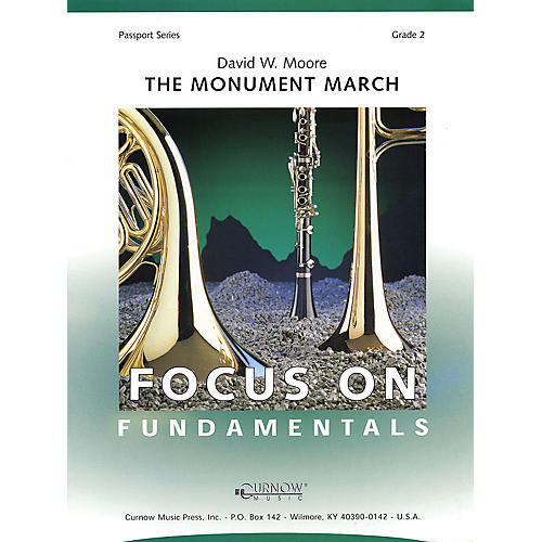 The Monument March (Grade 2 - Score Only) Concert Band Level 2 Composed by David Moore