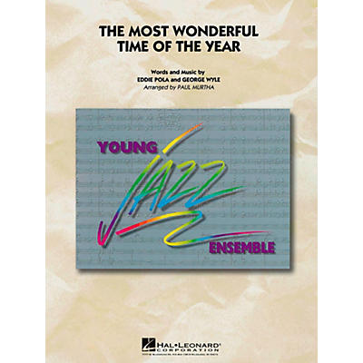 Hal Leonard The Most Wonderful Time Of The Year Jazz Band Level 3