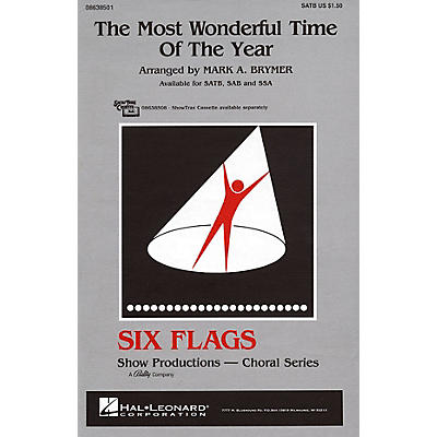 Hal Leonard The Most Wonderful Time of the Year (SATB) SATB arranged by Mark Brymer