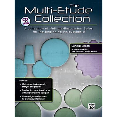 Alfred The Multi-Percussion Etude Collection Book & CD