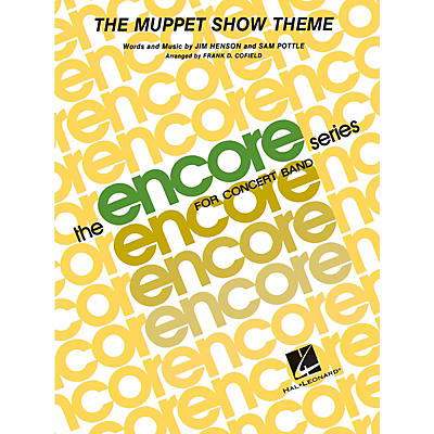 Hal Leonard The Muppet Show Theme - Young Concert Band Level 3 arranged by Frank Cofield