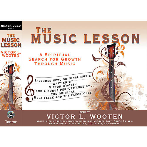 The Music Lesson by Victor Wooten Audio Book Version - 6 CDs