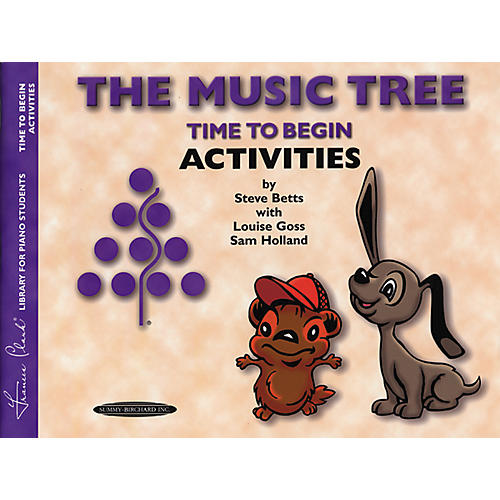 Alfred The Music Tree Activities Book Time to Begin