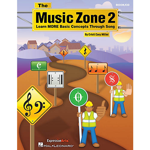 Hal Leonard The Music Zone 2 (Learn MORE Basic Concepts Through Song) Book and CD pak Composed by Cristi Cary Miller