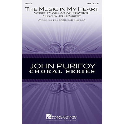 Hal Leonard The Music in My Heart SAB Composed by John Purifoy