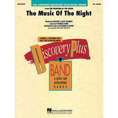 Hal Leonard The Music of the Night - Discovery Plus Concert Band Series Level 2 arranged by Michael Brown