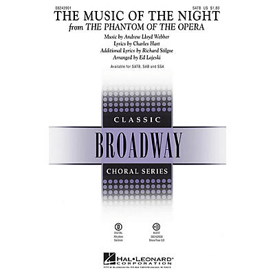 Hal Leonard The Music of the Night (from The Phantom of the Opera) SSA Arranged by Ed Lojeski