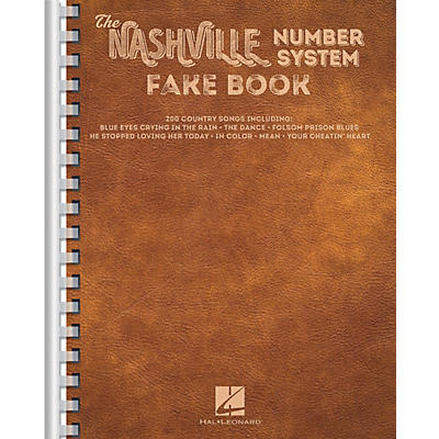 Hal Leonard The Nashville Number System Fake Book Fake Book Series Softcover Performed by Various