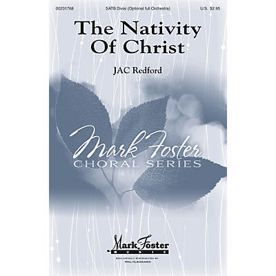 MARK FOSTER The Nativity of Christ SATB composed by J.A.C. Redford