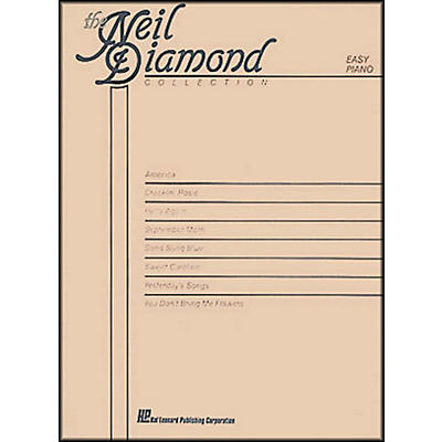 Hal Leonard The Neil Diamond Collection arranged for piano, vocal, and guitar (P/V/G)