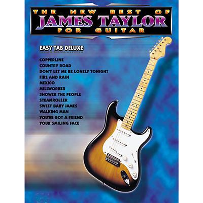 Alfred The New Best of James Taylor for Guitar Tab Book