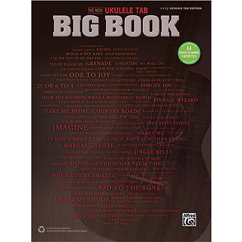 The New Ukulele TAB Big Book