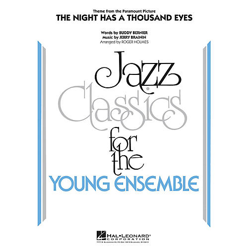 Hal Leonard The Night Has a Thousand Eyes Jazz Band Level 3 Arranged by Roger Holmes
