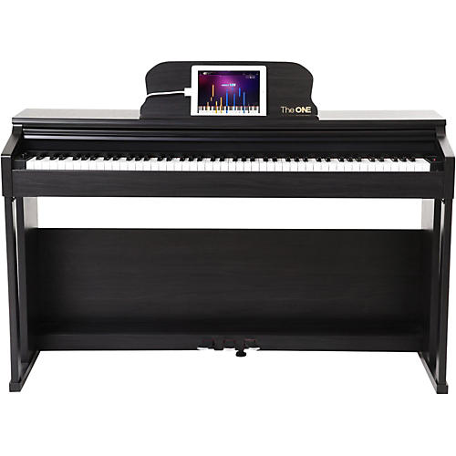 The ONE Music Group The ONE Smart Piano 88-Key Digital Home Piano Black