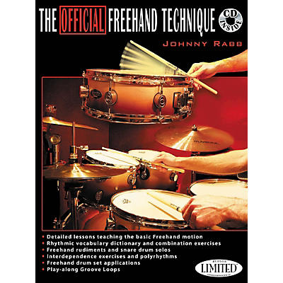 Hudson Music The Official Freehand Technique Johnny Rabb Book/CD