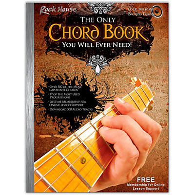 Hal Leonard The Only Chord Book You Will Ever Need For Guitar - Book/Audio Online