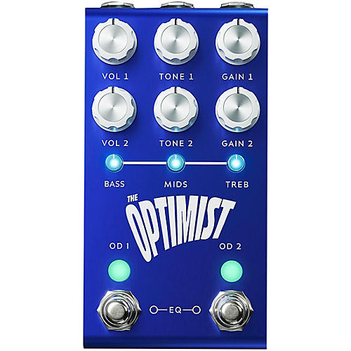 The Optimist Classic Cory Wong Signature Overdrive and EQ Effects Pedal