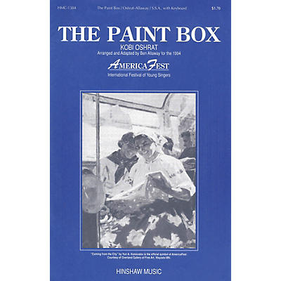 Hinshaw Music The Paint Box SSA arranged by Ben Allaway