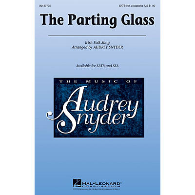 Hal Leonard The Parting Glass SATB arranged by Audrey Snyder