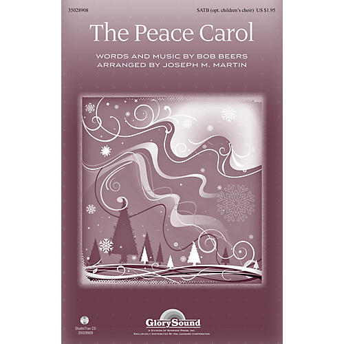 Shawnee Press The Peace Carol SATB by John Denver arranged by Joseph M. Martin