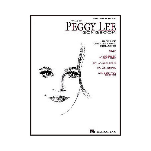 The Peggy Lee Piano, Vocal, Guitar Songbook