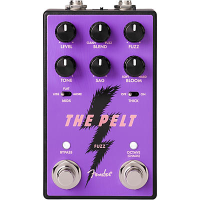 Fender The Pelt Fuzz V2 Guitar Effects Pedal -