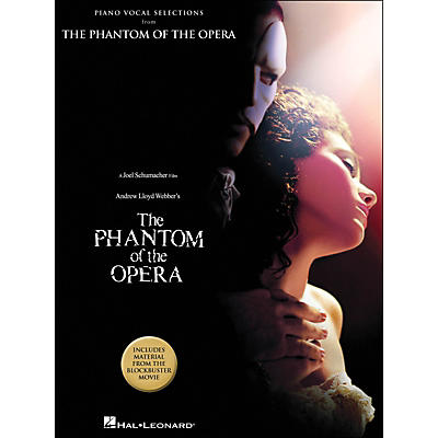 Hal Leonard The Phantom Of The Opera Piano Vocal Selections Blockbuster Movie arranged for piano, vocal, and guitar (P/V/G)