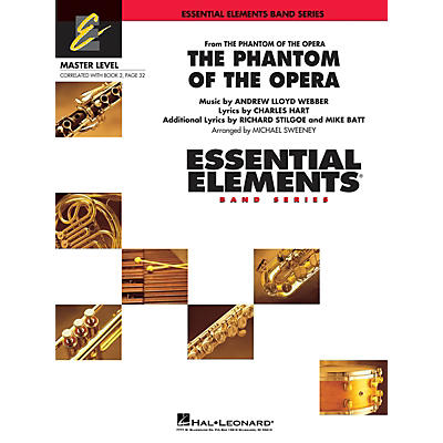 Hal Leonard The Phantom of the Opera (Main Theme) Concert Band Level 2 Arranged by Michael Sweeney