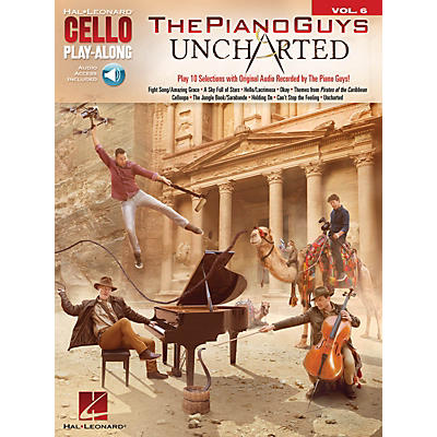 Hal Leonard The Piano Guys - Uncharted Cello Play-Along Series Softcover Audio Online Performed by The Piano Guys