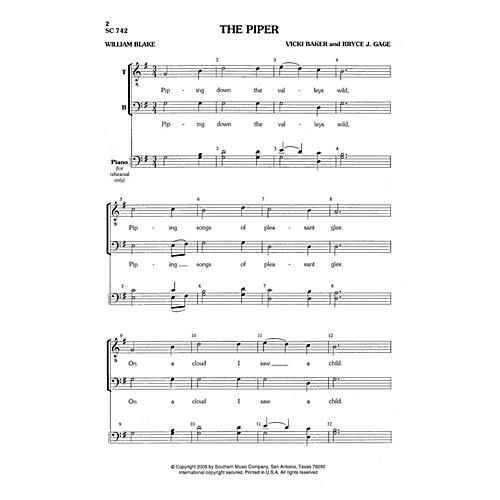 Southern The Piper TB Composed by Vicki Baker