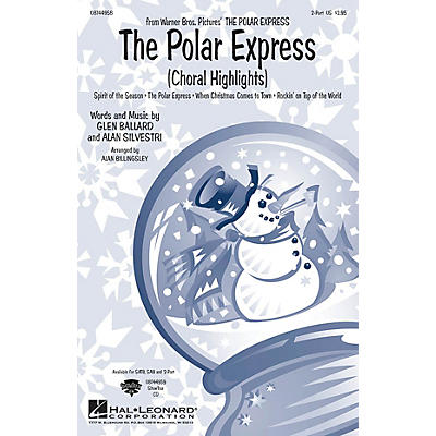 Hal Leonard The Polar Express (Choral Highlights) 2-Part arranged by Alan Billingsley