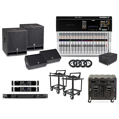 Yamaha The Primary Package - Field PA System with Digital Mixer