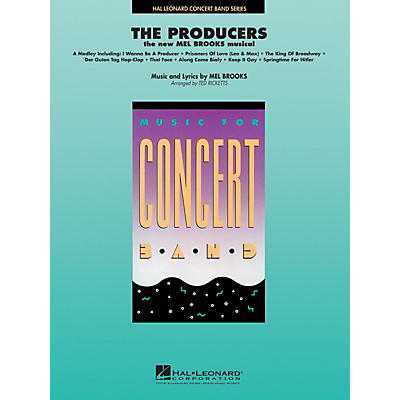 Hal Leonard The Producers Concert Band Level 4 Arranged by Ted Ricketts