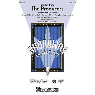 Hal Leonard The Producers (Medley) Combo Parts Arranged by Mac Huff