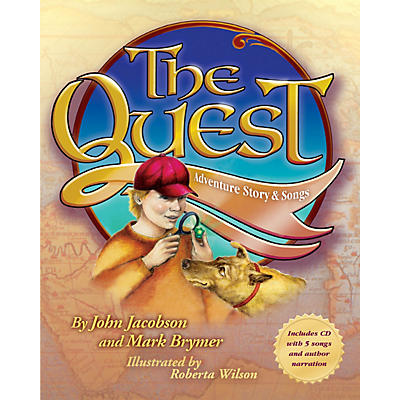 Hal Leonard The Quest (Adventure Story and Songs) Book and CD pak Composed by John Jacobson